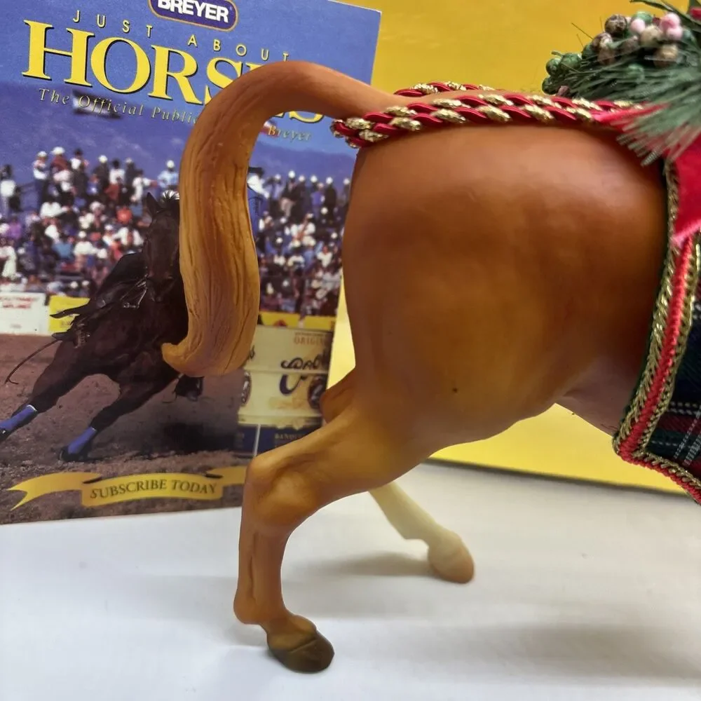 VTG Breyer 700400 Holiday Hunt 2000 Holiday Horse With Used Box - Picture 4 of 13